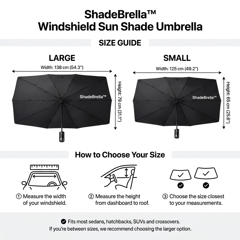 ShadeBrella™ 2.0 — Windshield Edition