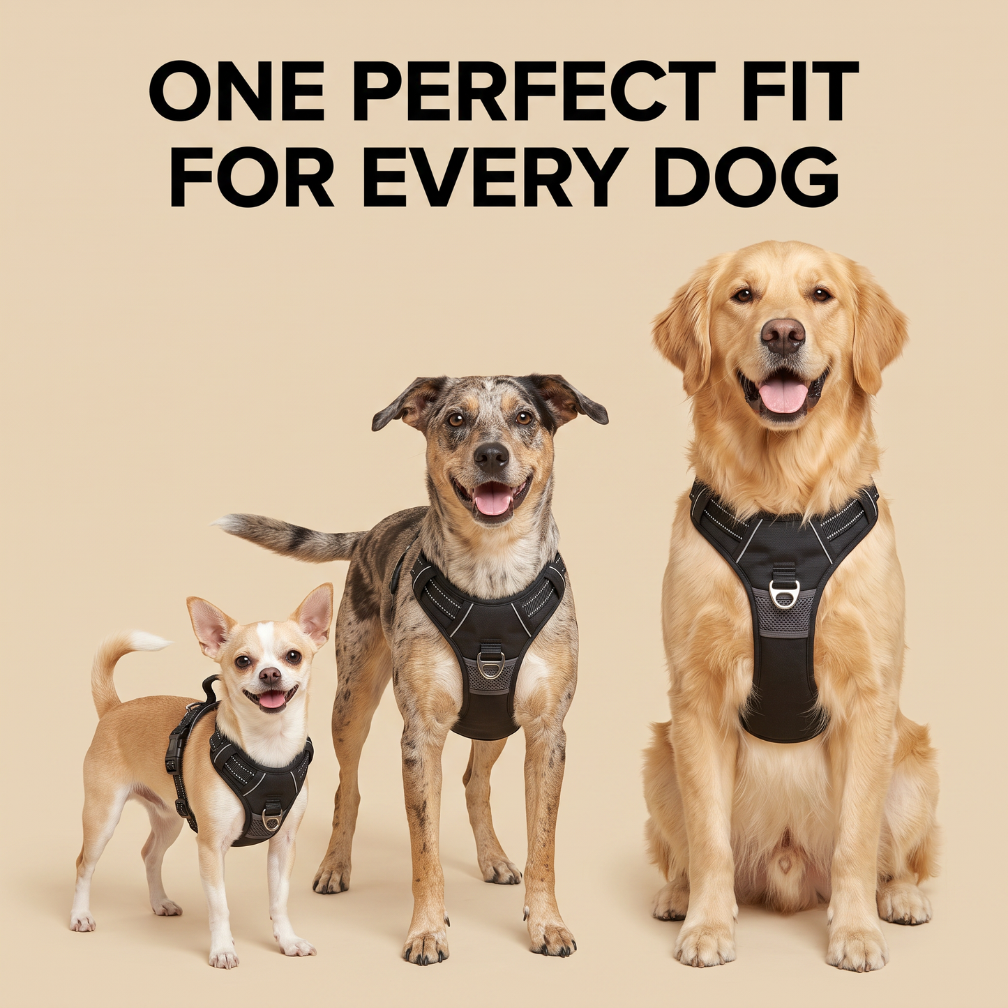 GentleChest™ – Choke-Free Dog Harness